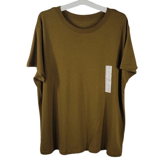A New Day Short Sleeve Tee, Olive, Size M, NWT #BundleAndSave - Picture 1 of 6